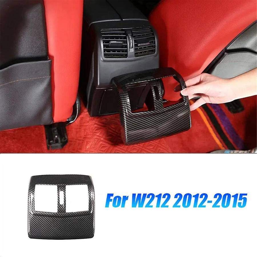 Abs Car Rear Air Outlet Frame Rear Ac Vent Cover Trim Sticker for W212 E-class 2012-2015