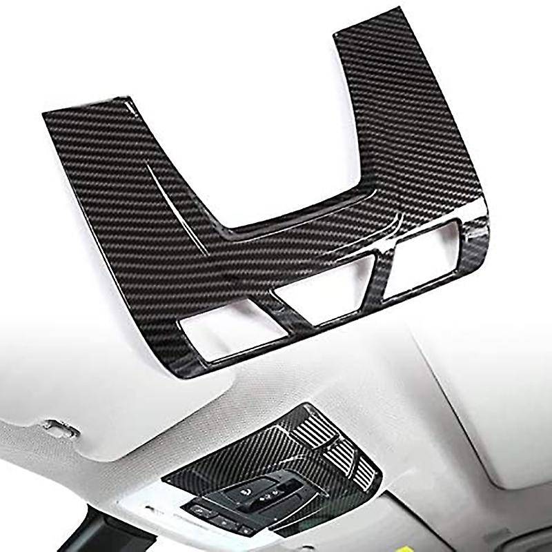 Abs Carbon Fiber Car Interior Front Reading Light Cover Trim for bmw F48 F15 F16 F30 F34 F45 F46 X1