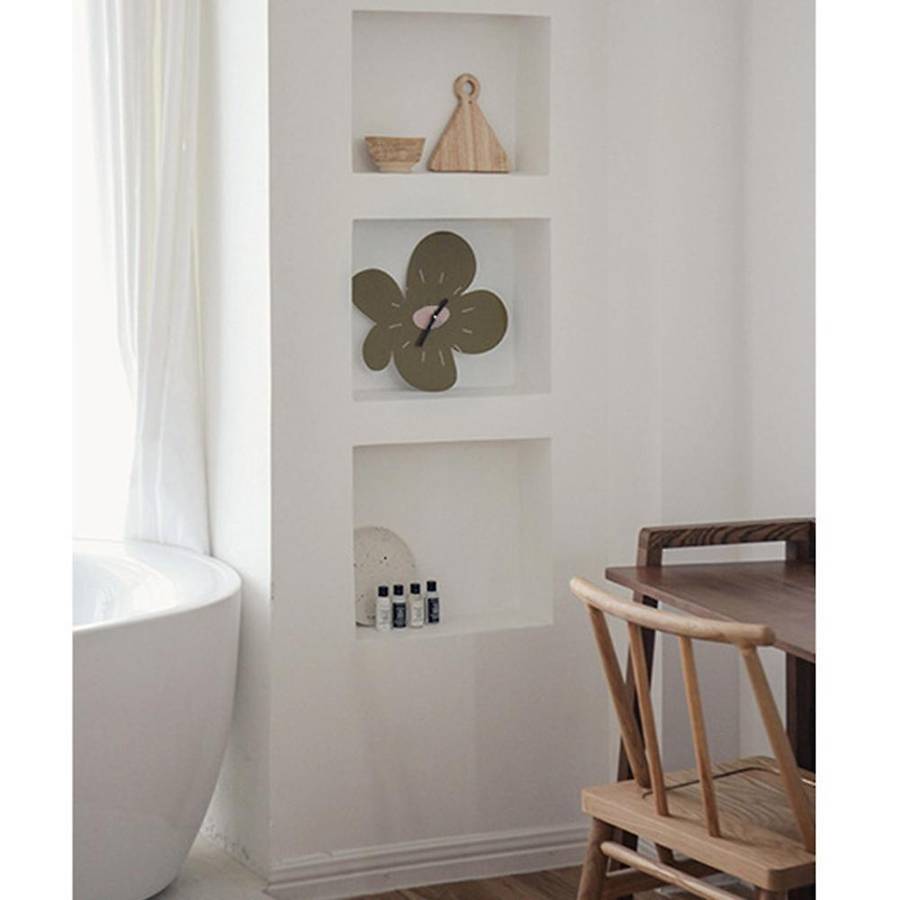 Acrylic Ins Living Room Wall Clock Simple Nordic Clock Wall Watch Bedroom Clock Ok Gesture