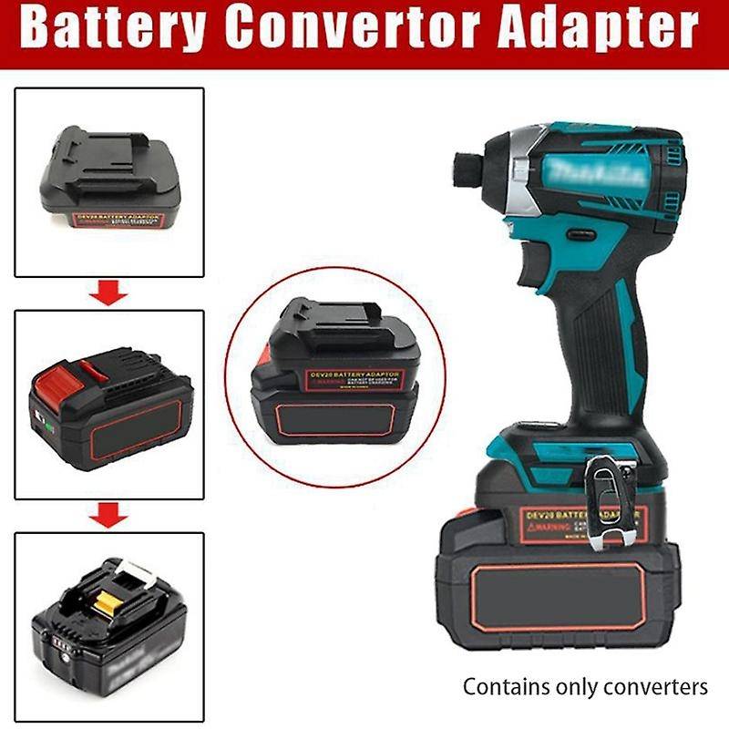 Adapter DVB18MTL Converter for 20V Li-Ion Battery for 18V Lithium Electric Power Tool BL1830 BL1815