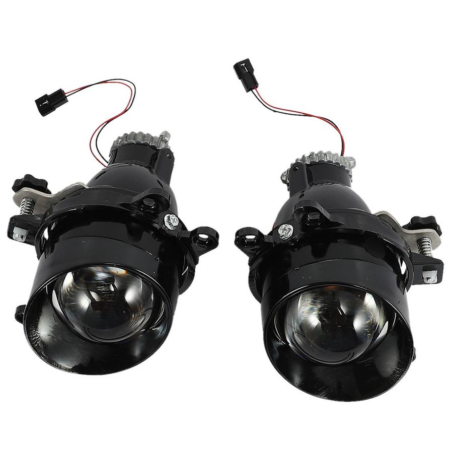 Adjust Fog Lights Bi- Projector Lens for ///Yaris// H11 HID Bulb Blue Film