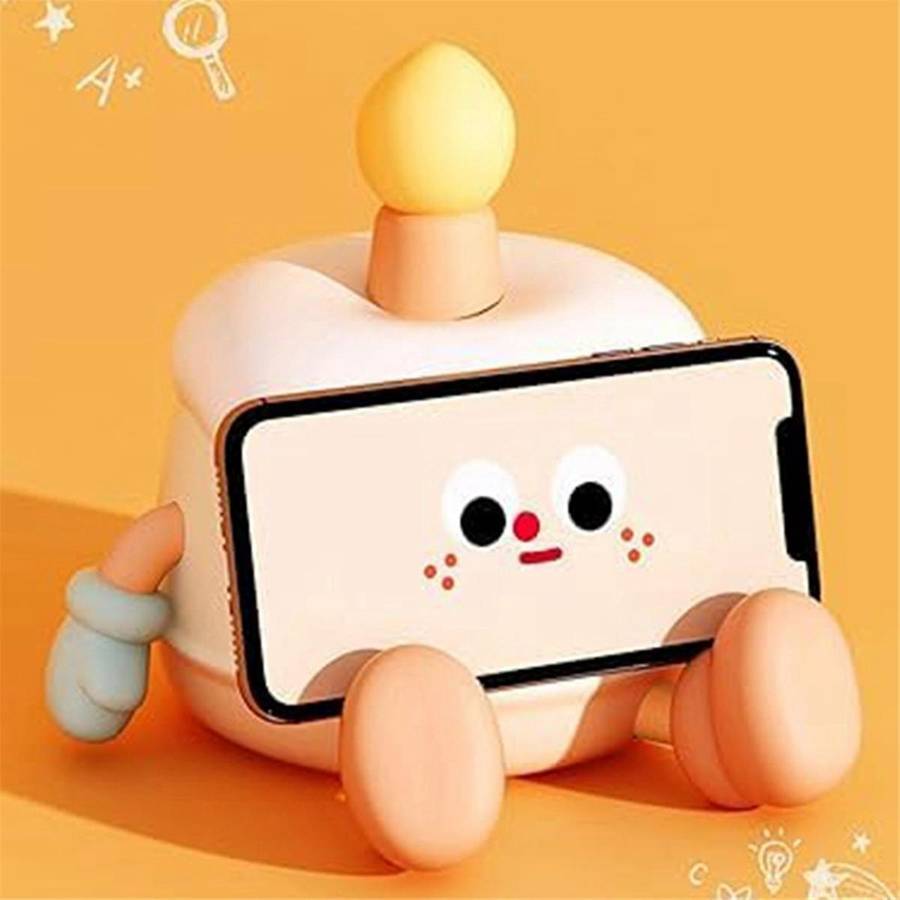 Adorable Rechargeable Led Night Lamp for Kids Bedrooms Soft Silicone Touch Lamp with Warm Light Birt
