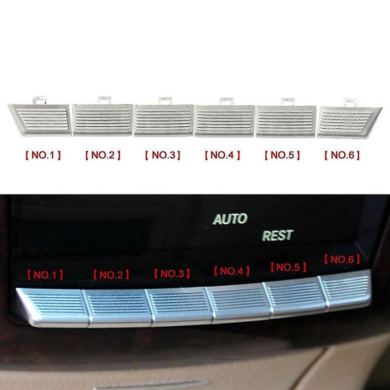 Air Conditioner Button Rear Air Outlet Adjustment Switch Button for W221 S Class S300 06-13 22182046