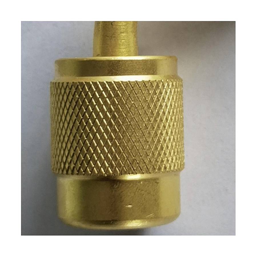 Air Conditioning Refrigerant Infusion Quick Elbow