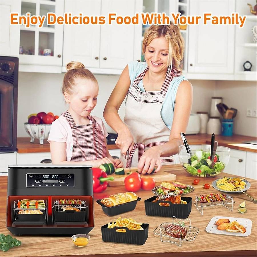 Air Fryer Accessories, for Ninja Air Fryer Af300uk Af400uk/tower T17088//devology, Silicone Air Frye