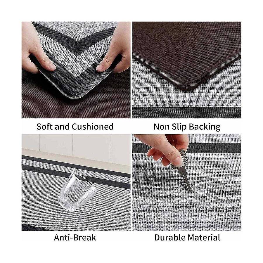 Anti-fatigue and Anti-skid Mats for Kitchen Floor Mats, Household Oil-proof and Floor-free