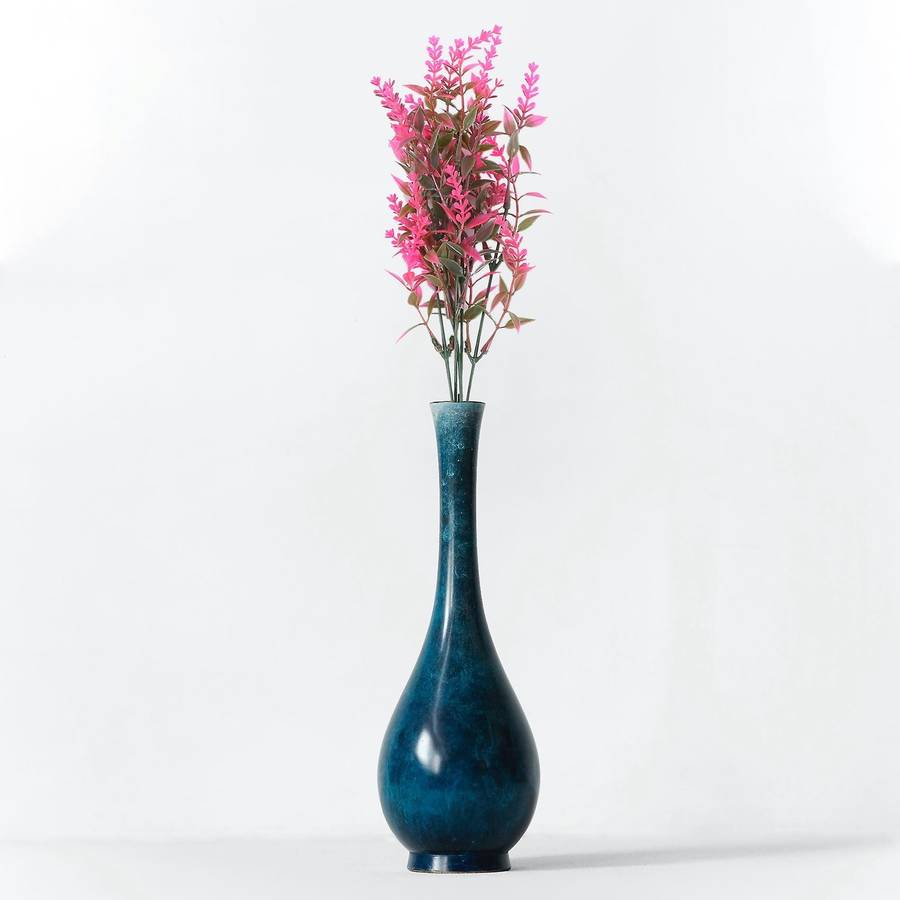 Artificial Lavender Flowers 9 Bundles Outdoor Flowers for Decoration Uv Resistant No Fade Faux Plas