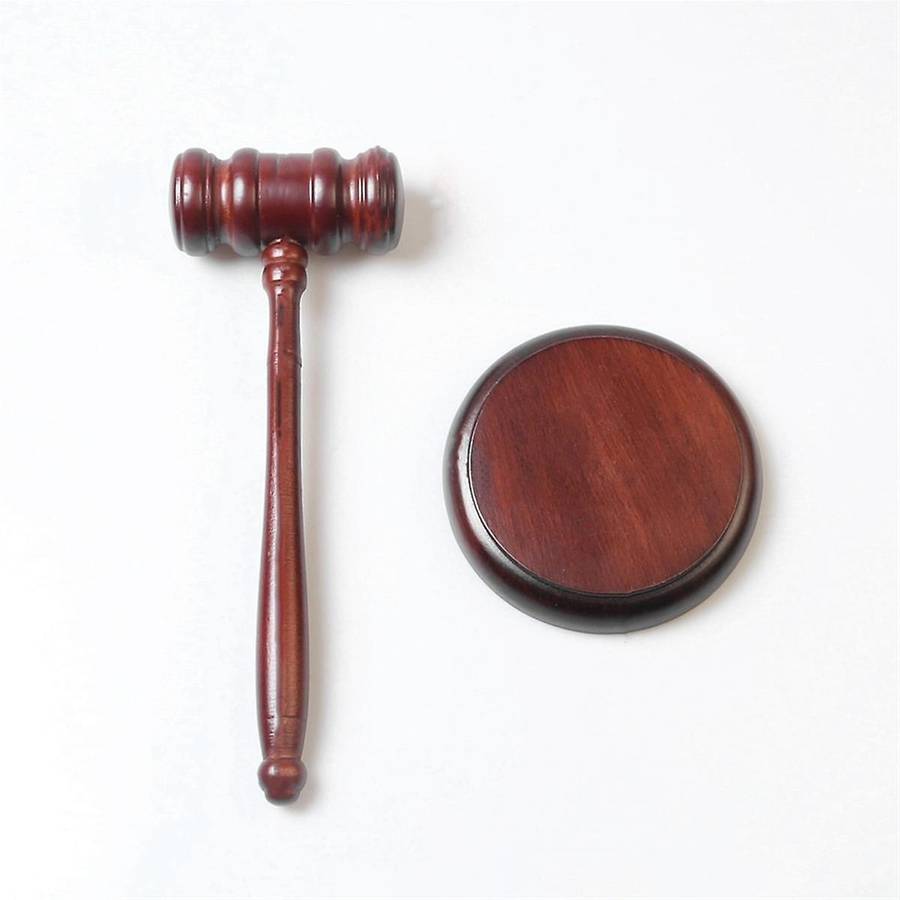 Attorney Decorative Hammer Judge Hammer Wooden Multitool Small Hammer Birthday Gift Christmas Toy Ba
