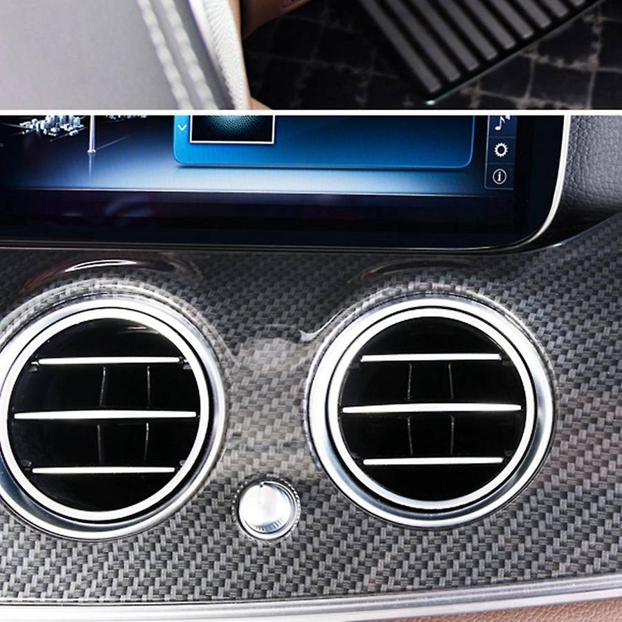 Auto Modified Dashboard Center Control Sticker Decoration for E-class E300l/200l 320l16-23 Center Co