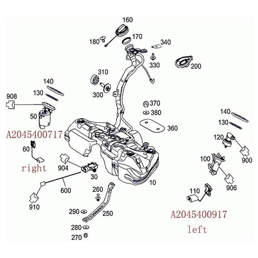 Auto Parts Fuel Tank Oil Level Sensor A2045400917 2045400917 for W204 W212 X204