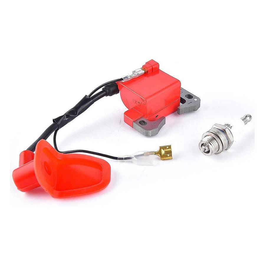 Auto Parts High Pressure Package Engine Ignition Coil for 2-Stroke 47Cc 49Cc ATV Pocket Bikes and Go