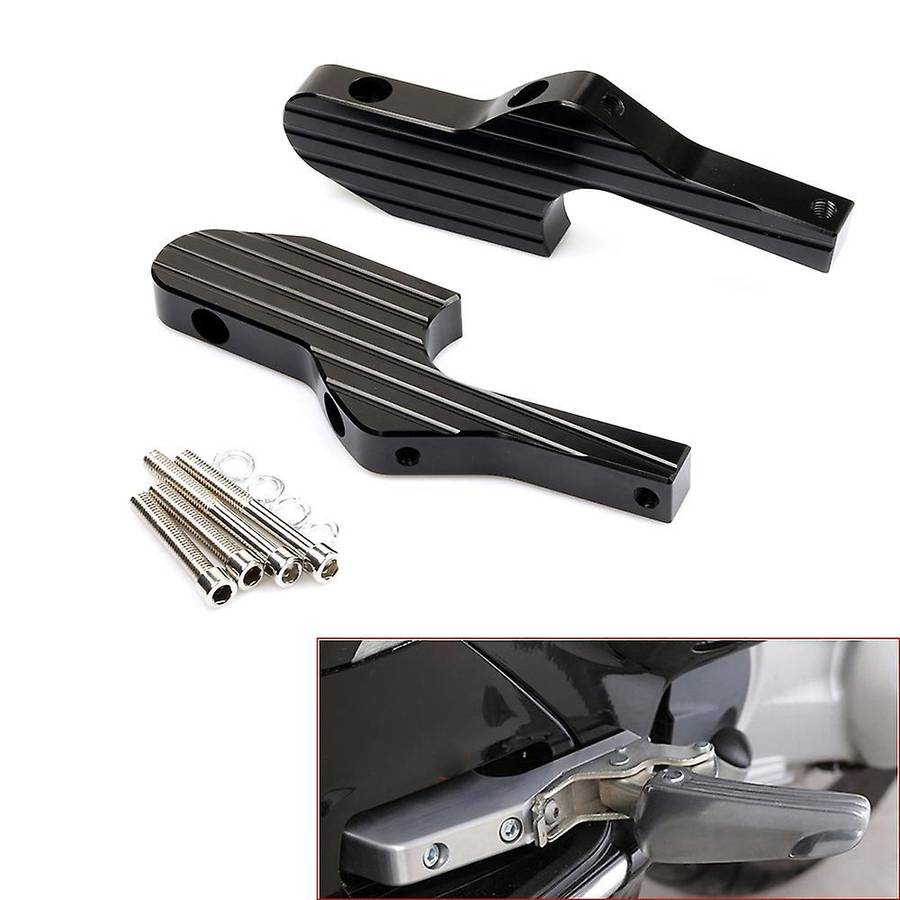 Auto Passenger Foot Peg Extensions Extended Footpegs Pedal Growth for GTS300 200 250 300 Titanium
