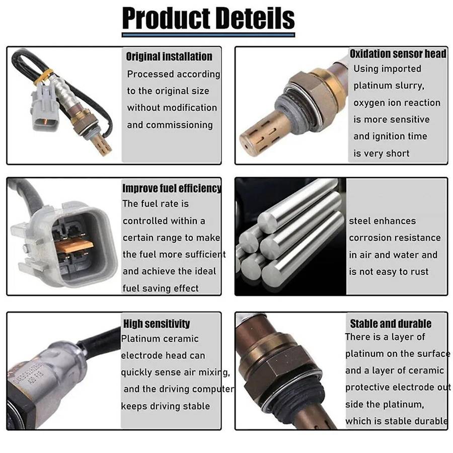 Auto Right Parts 392103E140 O2 Oxygen Sensor for 06-10 / 39210-3E140