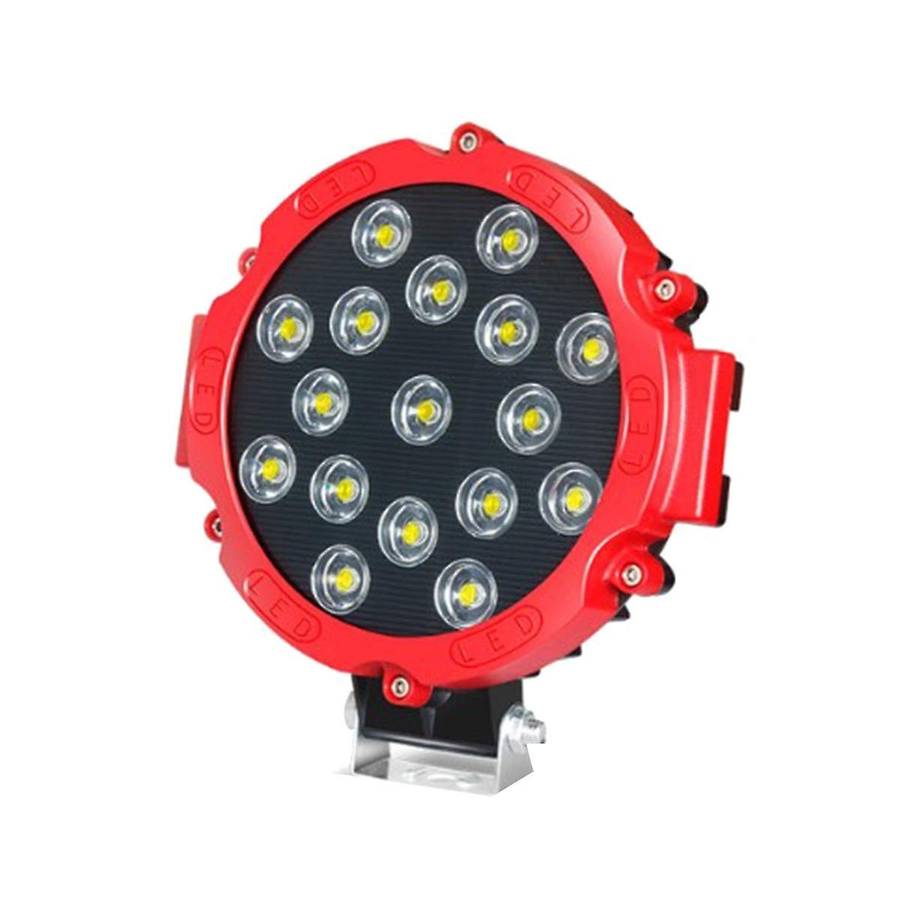 Auto Work Lights Off Road Lights Service Lights Led Lights Spotlights Auto Accessories,red