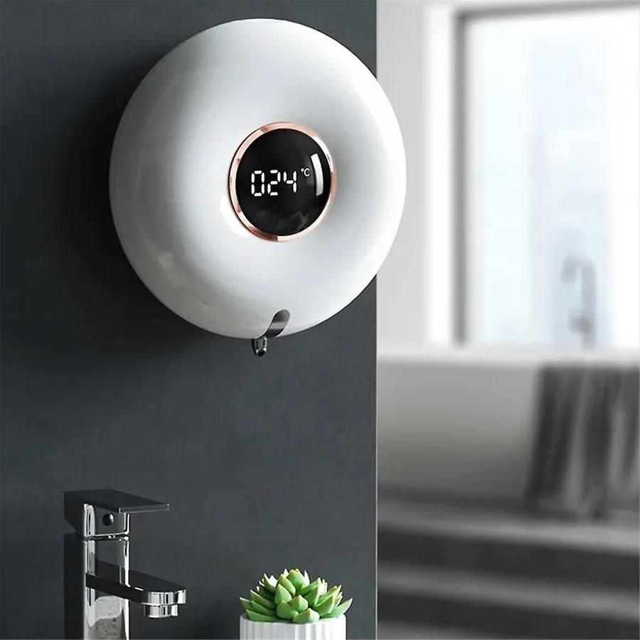 Automatic Soap Dispenser 300ml Usb Chargeable Smart Foam Machine Touchless Led Display Sensor Foam S