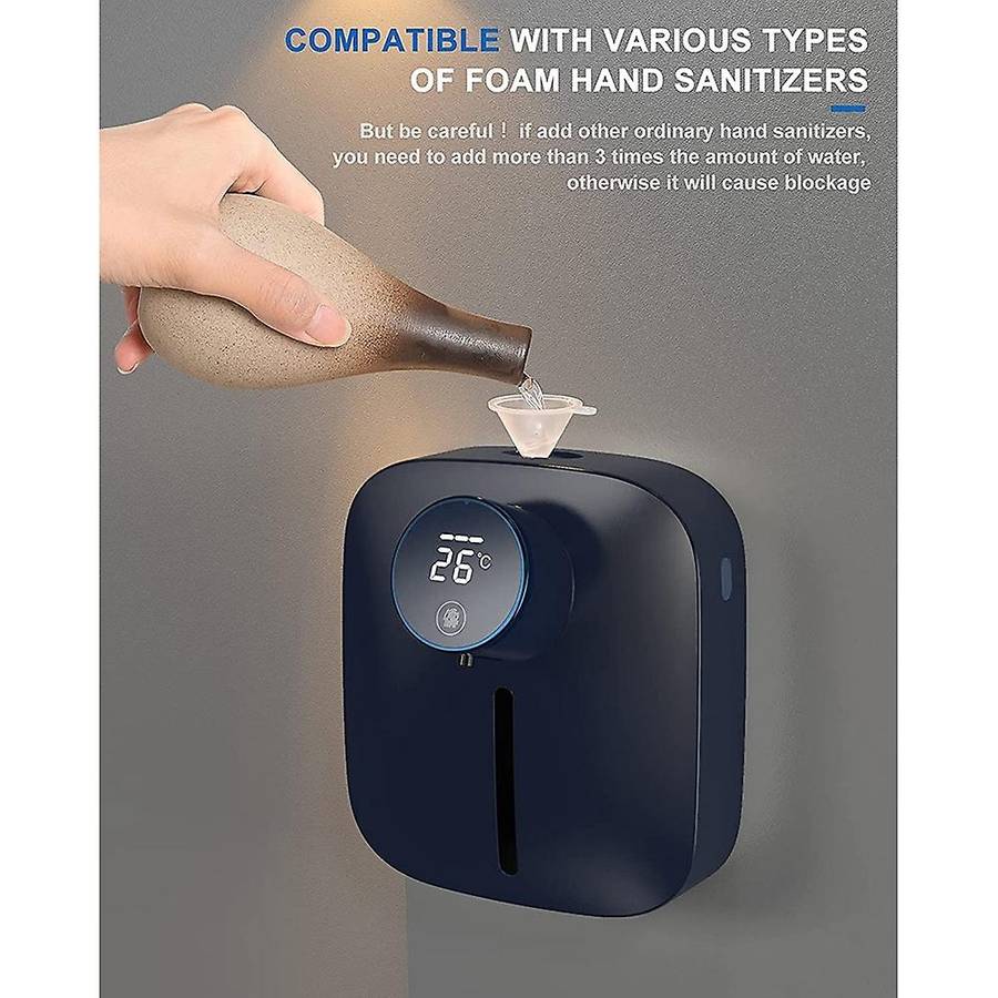 Automatic Soap Dispenser, Touchless Soap Dispenser, Waterproof Liquid Soap Dispenser for Kitchen Sin