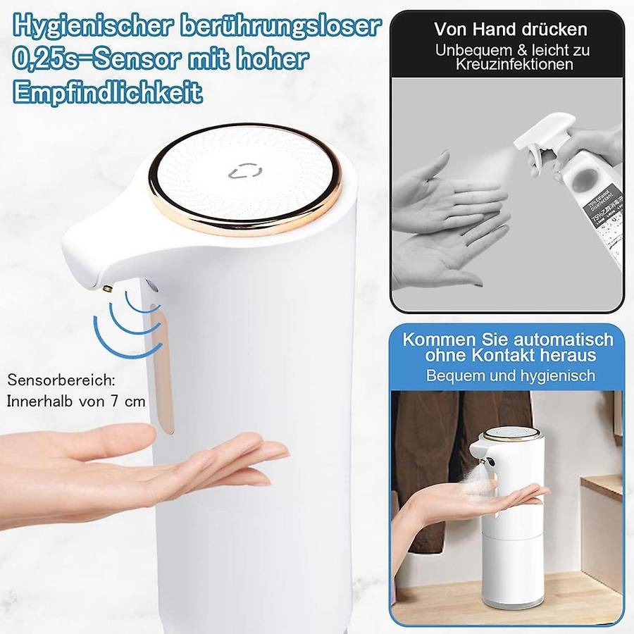 Automatic Touchless Alcohol Dispenser Touchless Soap Dispenser Spray Machine 300Ml Rechargeable Soap