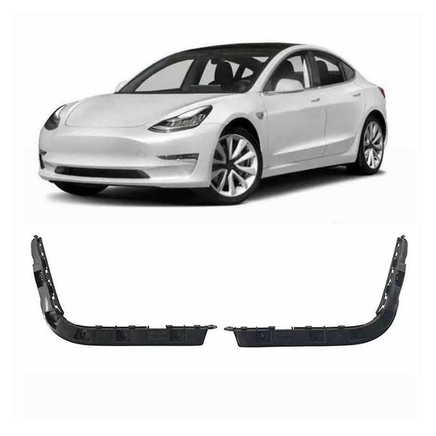 Automobile 1 Pair Rear Bumper Bracket for Model 3 1083988-00-I 1083989-00-I