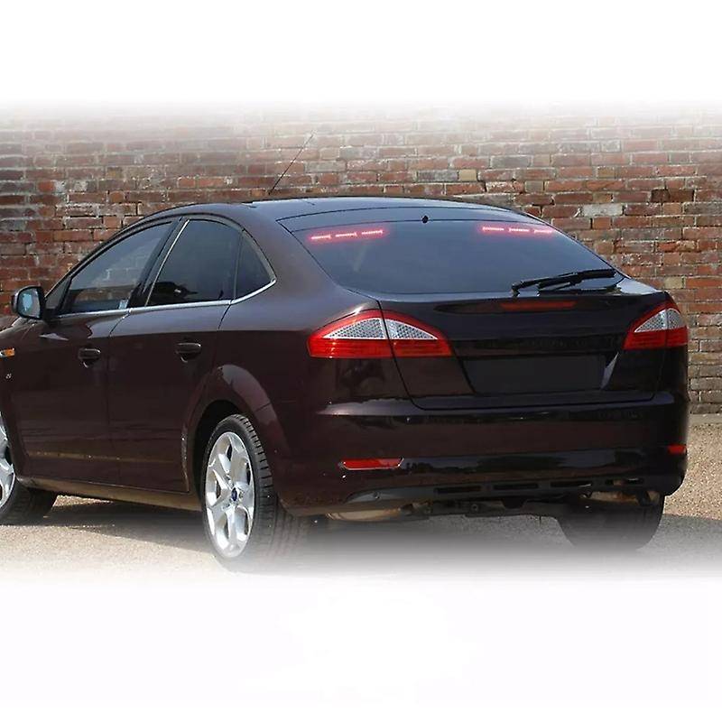 Automobile 60LED Rear Glass LED Water Turn Signal Driving Flashing Brake Tail Light