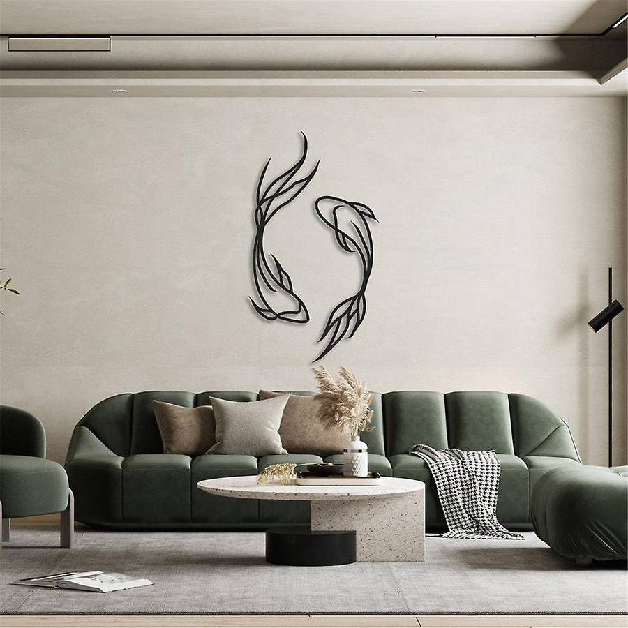 Metal Fish Wall Decor, Fish Metal Wall Art, Metal Wall Decor, Minimalist Wall Art, Fish Wall Decor,