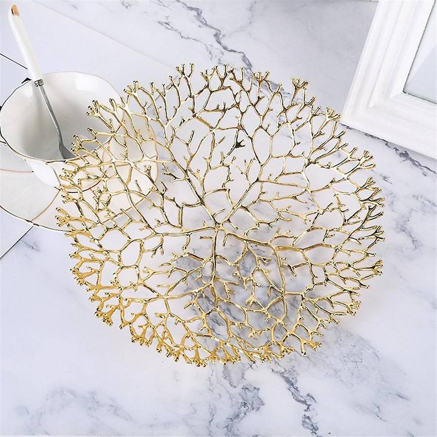 Metal Fruit Bowl Ornaments Home Coffee Table Dining Table Fruit Basket Model Room Hotel Decorative C