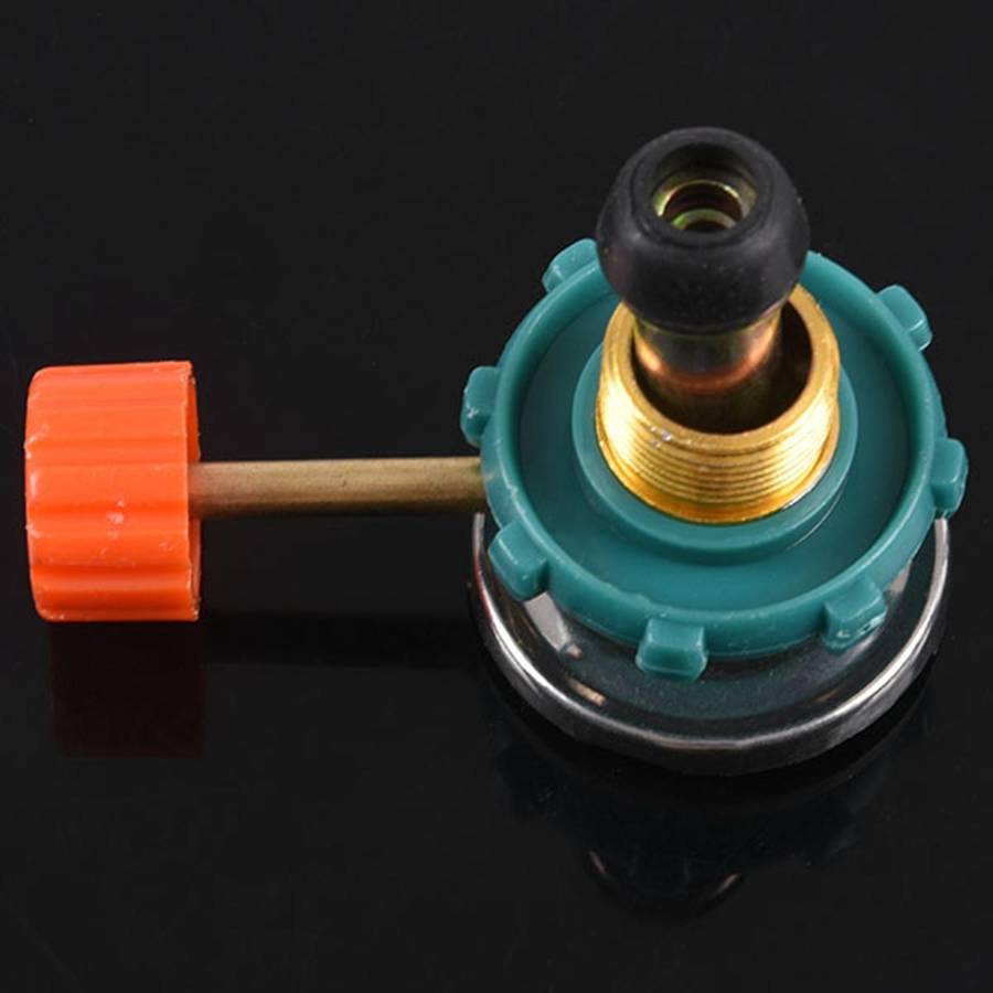 Mini Propane Supplement Adapter Gas Tank Converter Camping Hiking Outdoor Stove Accessories