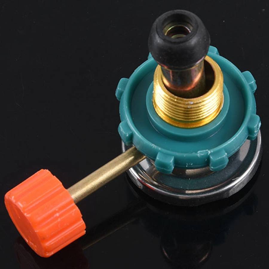 Mini Propane Supplement Adapter Gas Tank Converter Camping Hiking Outdoor Stove Accessories