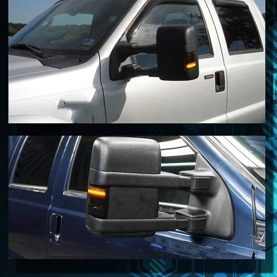 Mirror LED Marker Light for 2008-2016 F250 F350 F450 Super Duty Amber Turn Signal Light