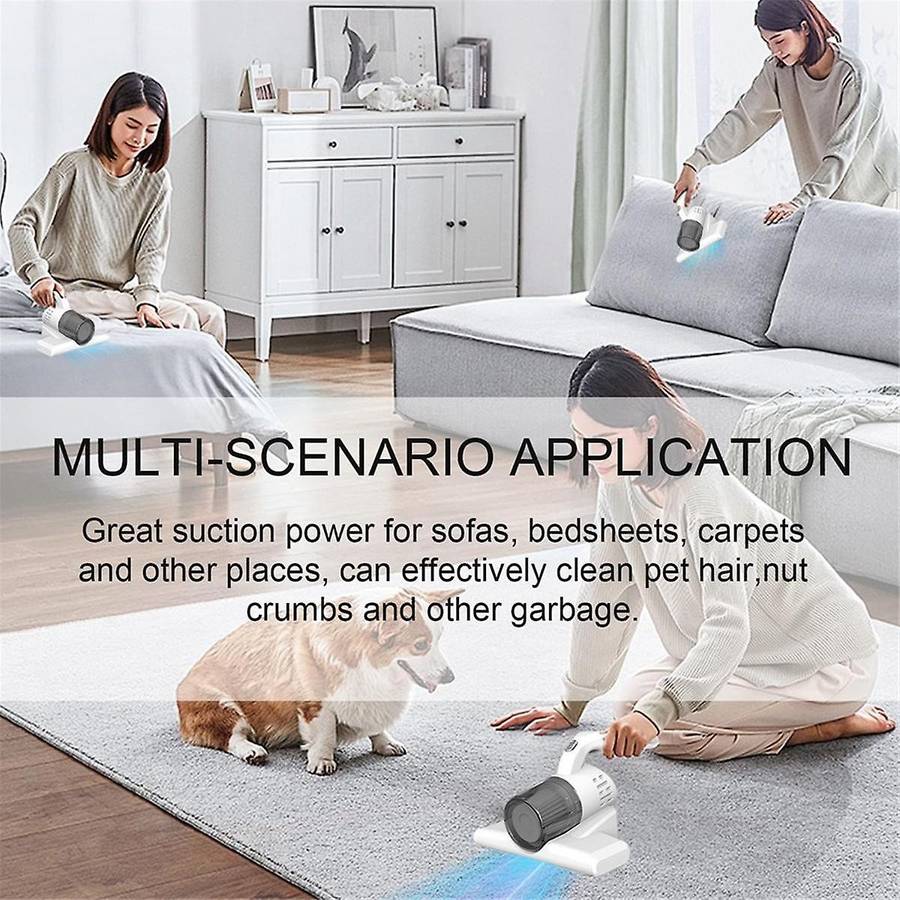 Mite Hand Vacuum Cleaner,Mite Sucker with UV-C Light,Mite Vacuum Cleaner,Mite Vacuum for Mattresses,