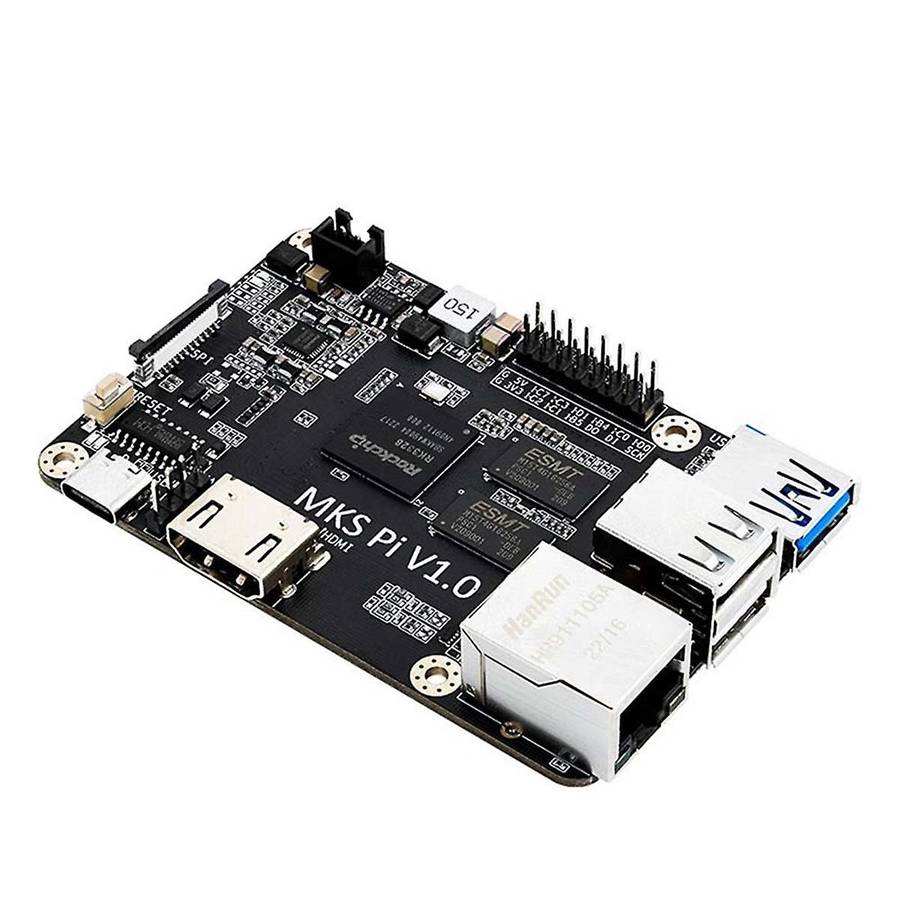 Mks Pi Klipper Motherboard Controller 64bits Soc Onboard Klipperscreen for Voron Compatible for -a