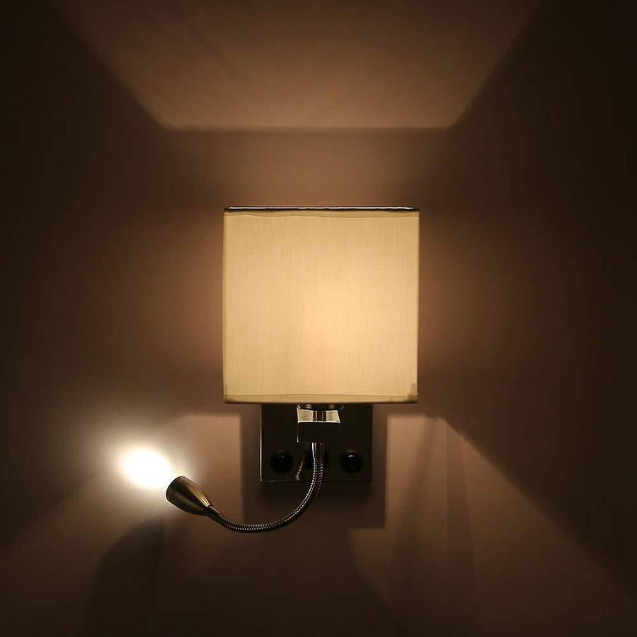 Modern Led Wall Lamp Bedside Bedroom Applique Sconce with Switch Usb Interior Headboard Home Hotel