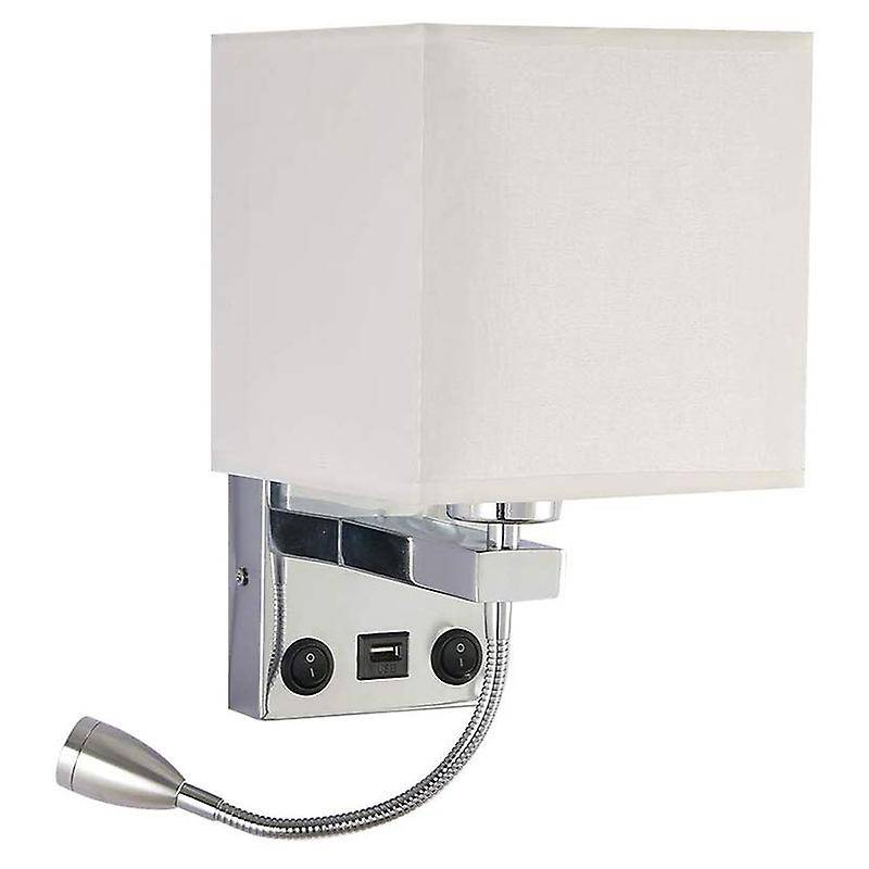 Modern Led Wall Lamp Bedside Bedroom Applique Sconce with Switch Usb Interior Headboard Home Hotel