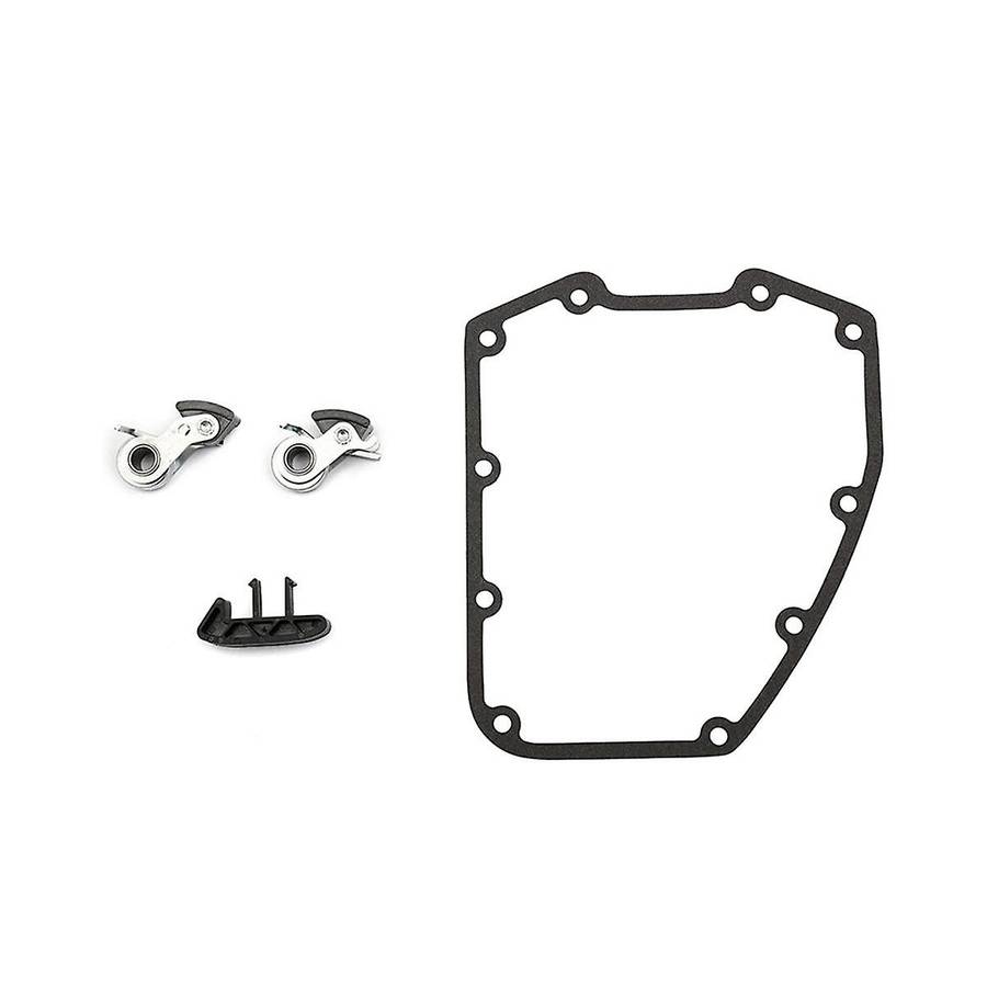Motorcycle Cam Chain Tensioner Outer & Inner Complete Kit with Guide & Cover Gasket for Twin 1999-20