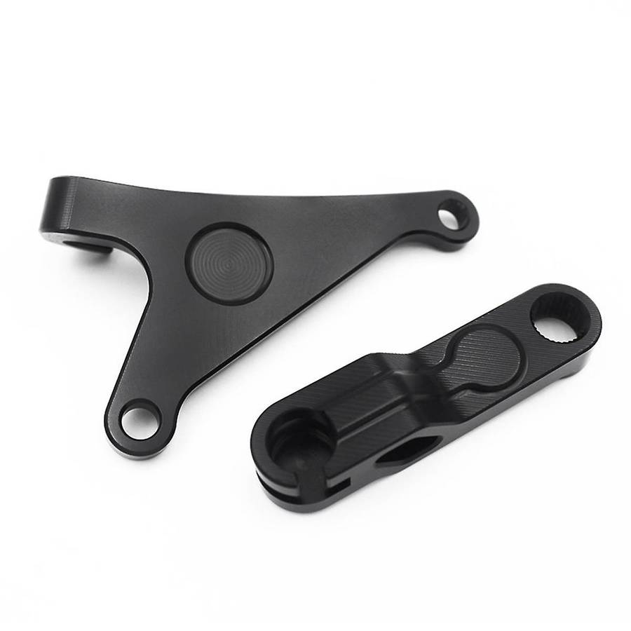 Motorcycle Clutch Arm Extension Clutch Lever Bracket Kit for 700 XTZ 700 2019-2024 MT07 FZ07 R7 Blac