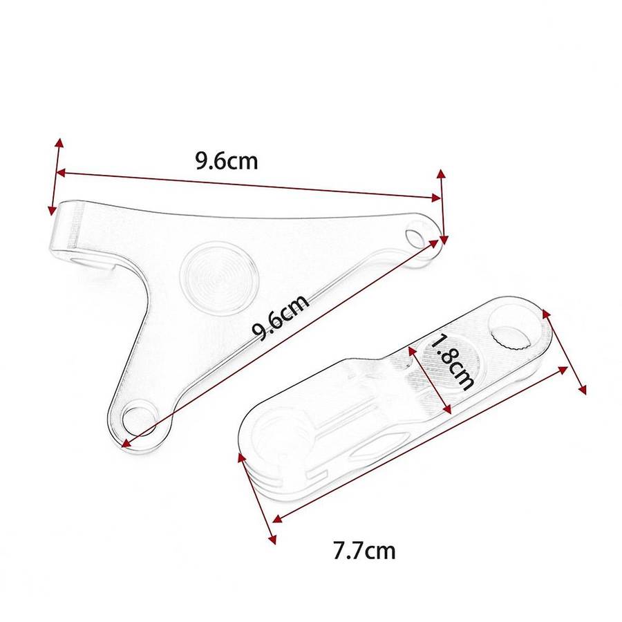 Motorcycle Clutch Arm Extension Clutch Lever Bracket Kit for 700 XTZ 700 2019-2024 MT07 FZ07 R7 Blac