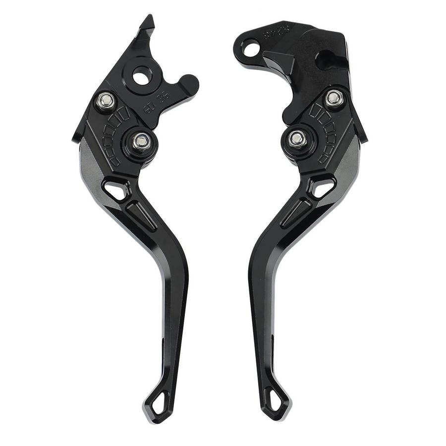 Motorcycle Clutch Levers Brake Levers Fit for YZF-R125 YZF R125 2014-2019(Black)