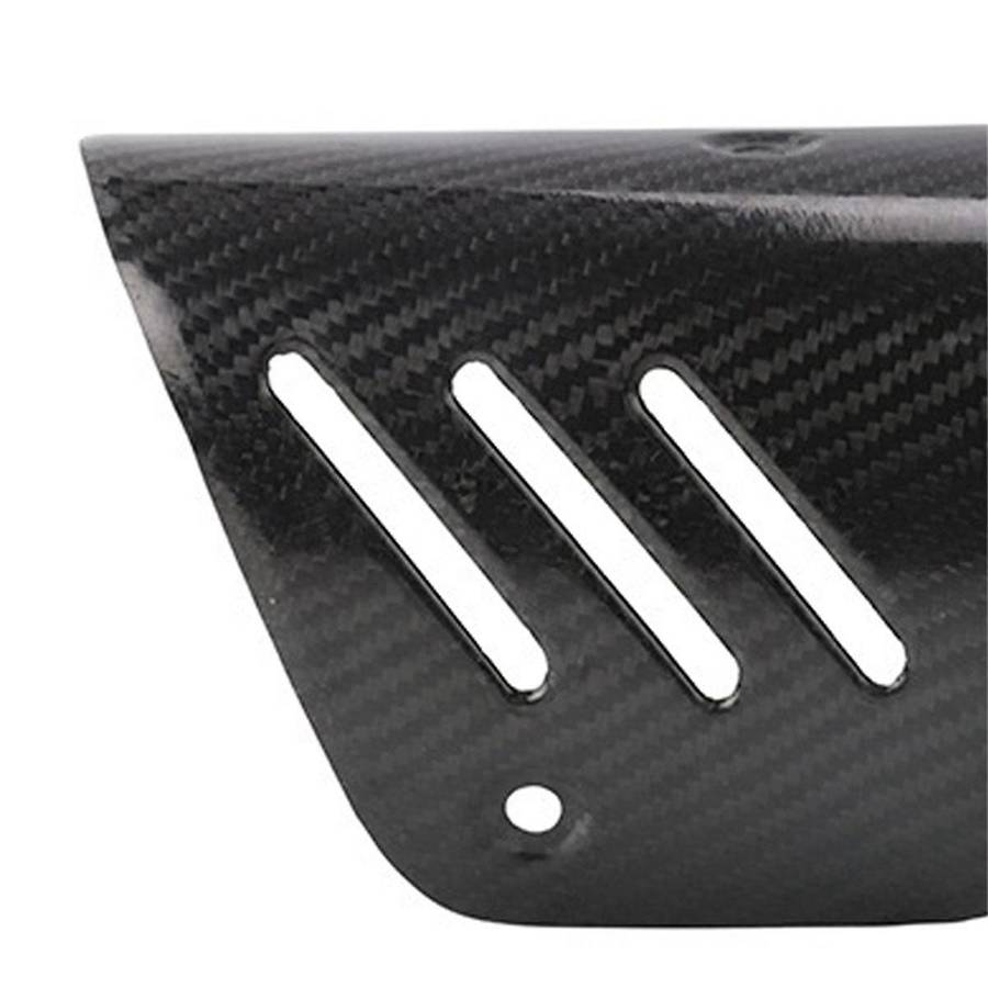 Motorcycle Exhaust Muffler Tube Escape Protection Guard Carbon Fiber Heat Shield Pipe Cover for R1 R