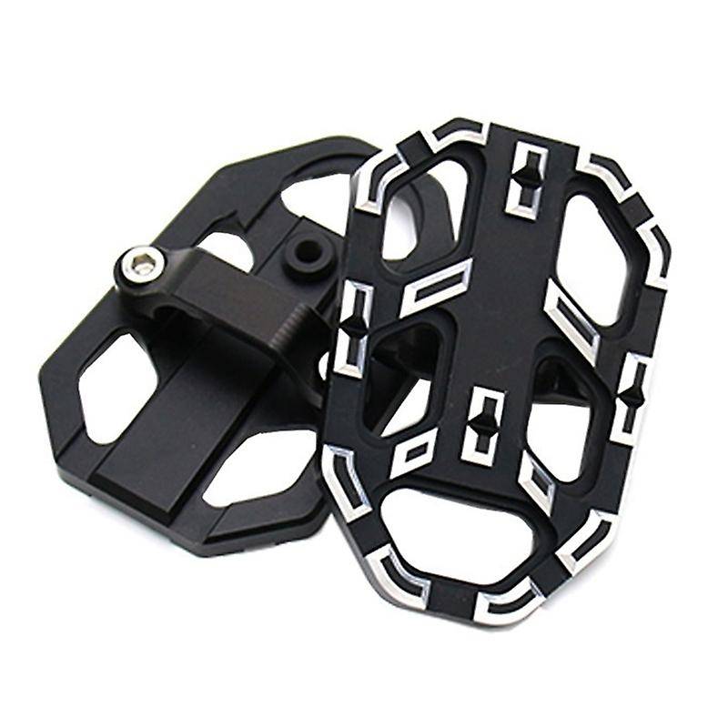 Motorcycle Foot Peg Footrests Pedal Enlarger for NC700X/S NC750X/S CB500X(Black)