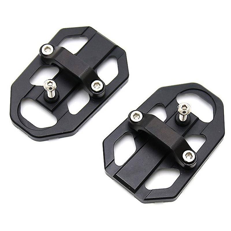 Motorcycle Foot Peg Footrests Pedal Enlarger for NC700X/S NC750X/S CB500X(Black)