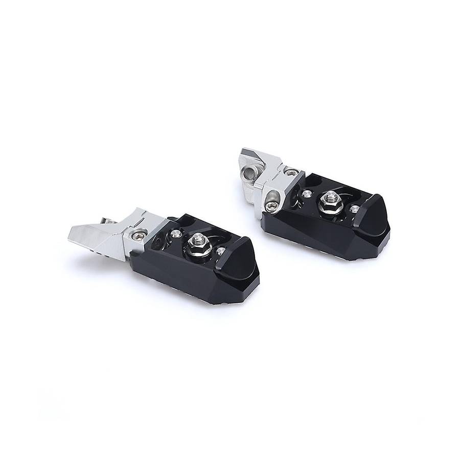 Motorcycle Foot Rests Foot Pegs Footrest Footpeg for R1250gs 2020-2023 R1200gs Adventure(silver)