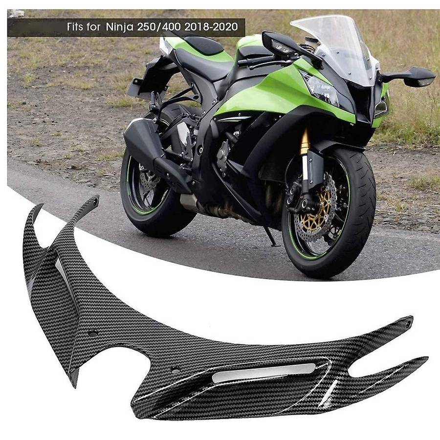 Motorcycle Front Fairing Aerodynamic Winglet for 250 400 2018-2020 Carbon Look