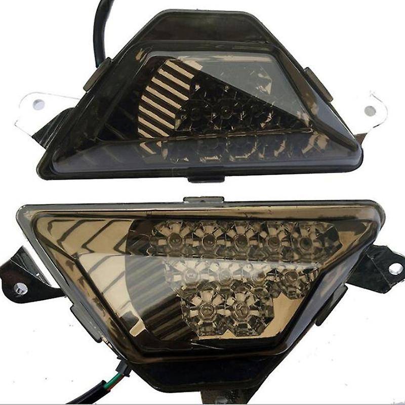 Motorcycle Front Turn Signals Light Shift Lights Blinker Indicator Led Light for Ninja 250/300 -6R 6