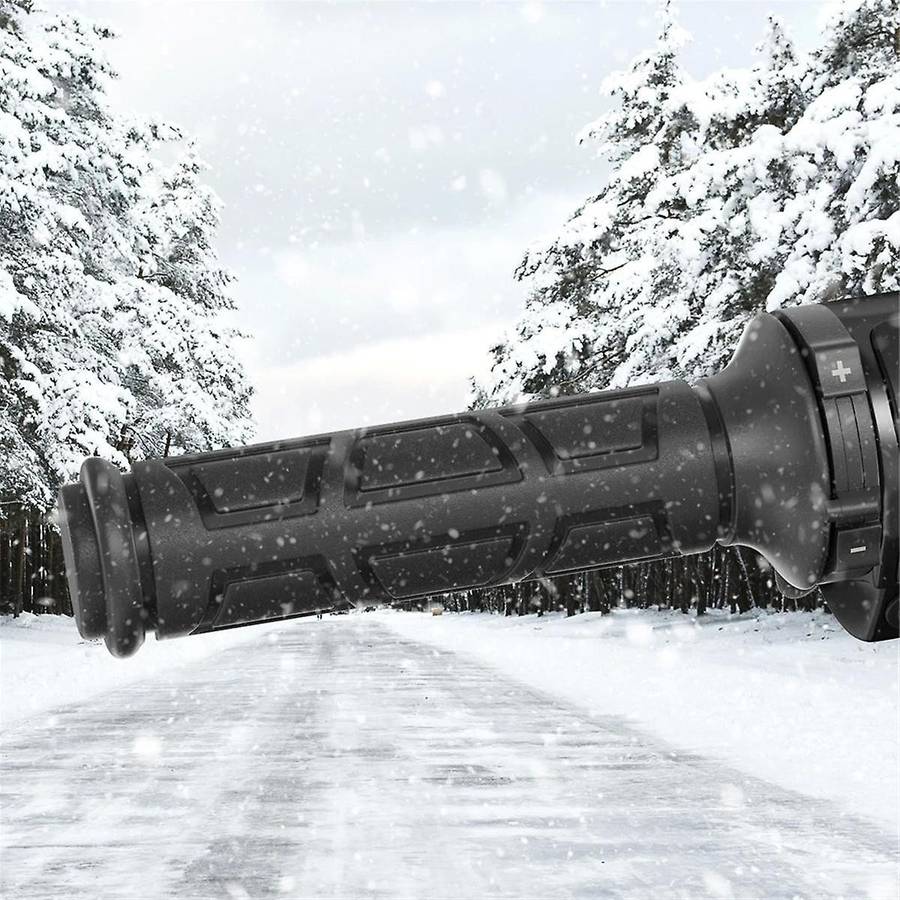 Motorcycle Hand Heated Grips 22mm Hand Heated Grips ATV Warmers Molded Grips Adjustable Temperature