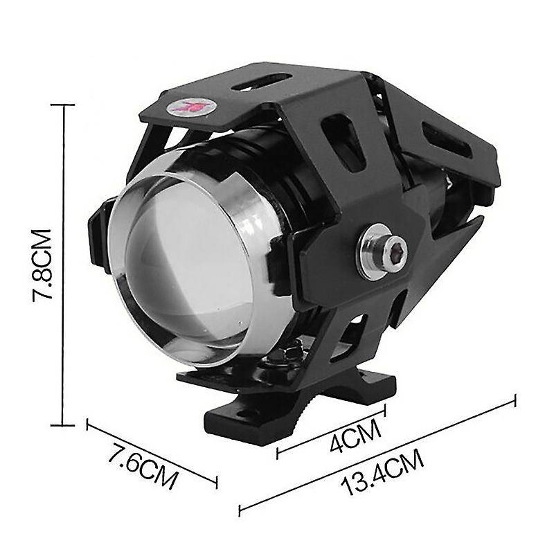 Motorcycle Headlight Moto Led Lights Motorbike Aluminum Lamp U5 12V Spotlight Accessories Spotlight