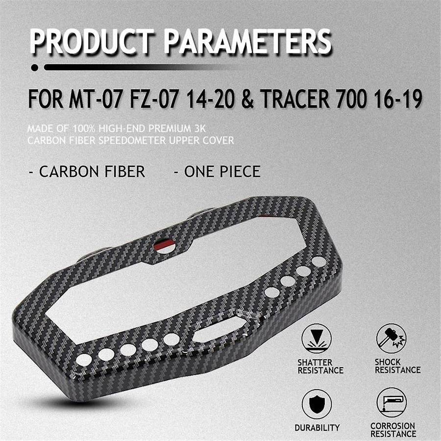 Motorcycle Instrument Surround Gauge Panel Cover for MT07 FZ07 2014-2020 Tracer 700 2016-2019