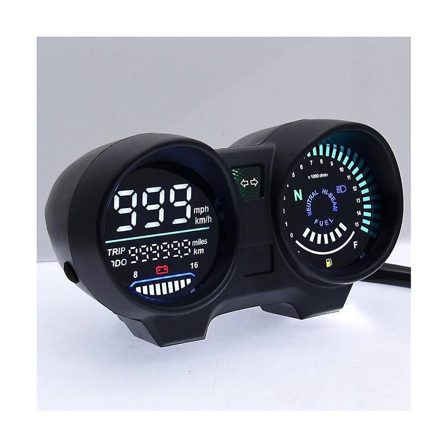 Motorcycle Led Digital Dashboard Motorcycle Rpm Meter Electronics Speedometer for Brazil 150 Cg150