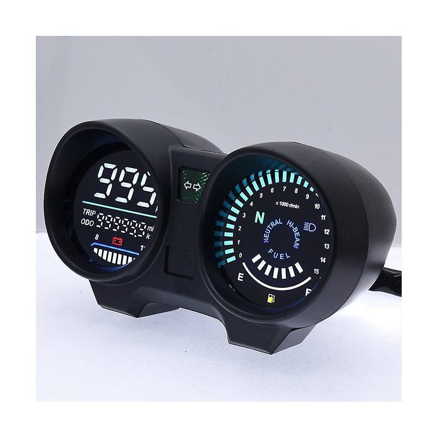 Motorcycle Led Digital Dashboard Motorcycle Rpm Meter Electronics Speedometer for Brazil 150 Cg150