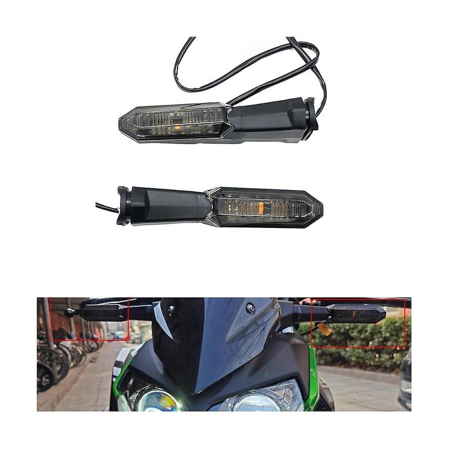 Motorcycle LED Front and Rear Turn Signal Light for Z650 Z900 Z1000Sx Ninja400 650 Indicator Light B
