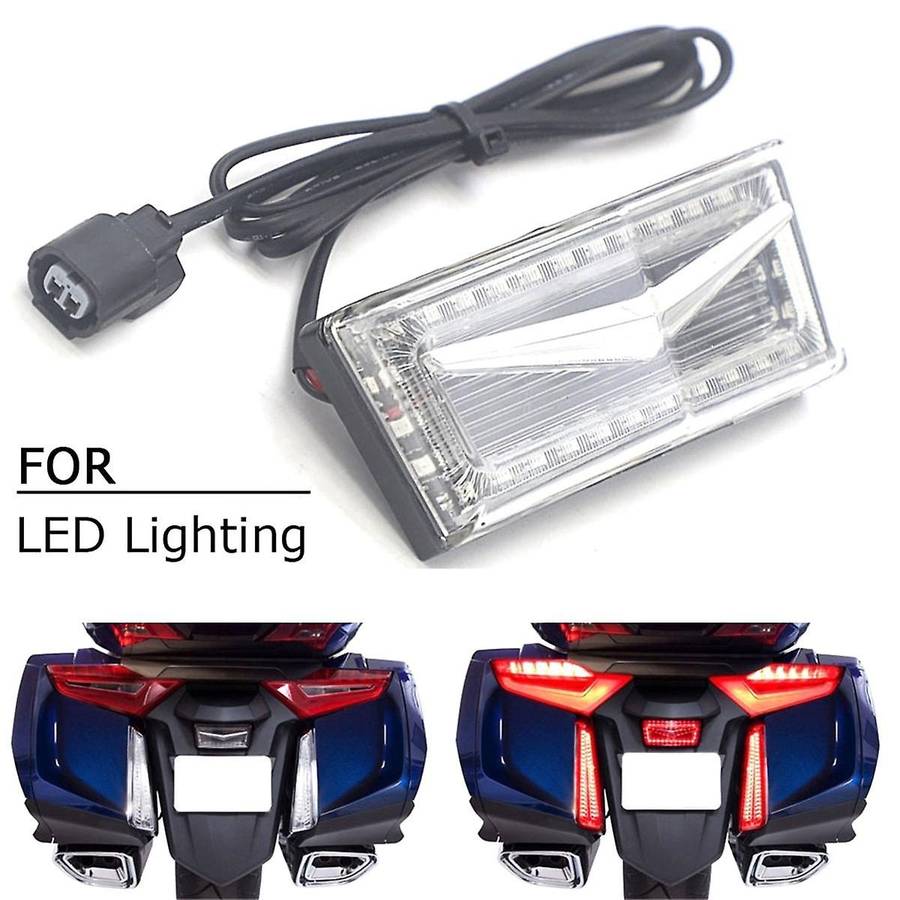 Motorcycle LED Reflector Lamp Brake Taillight Brake Light for Gold Wing GL1800 Tour 2018-2021