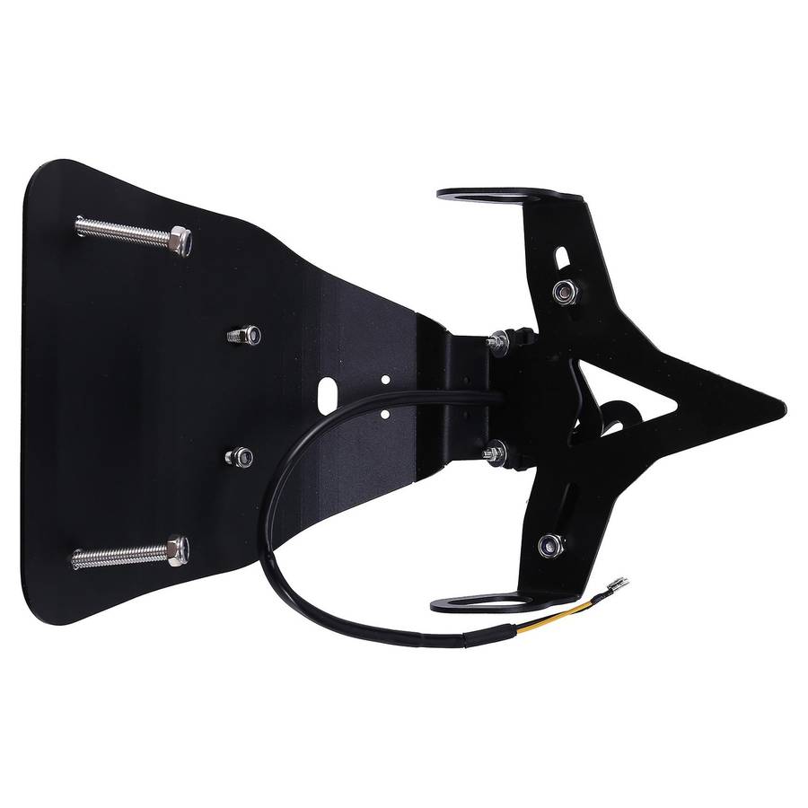 Motorcycle License Plate Holder with LED for YZF R3 YZFR3 2015-2017 Frame Tail Tidy Mudguard Elimina